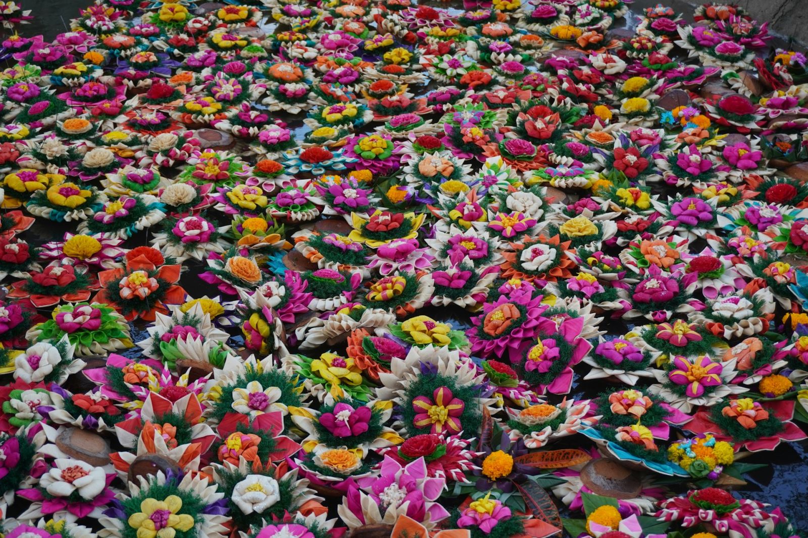Flowers for Loy Krathong in November (Photos by Unsplash)